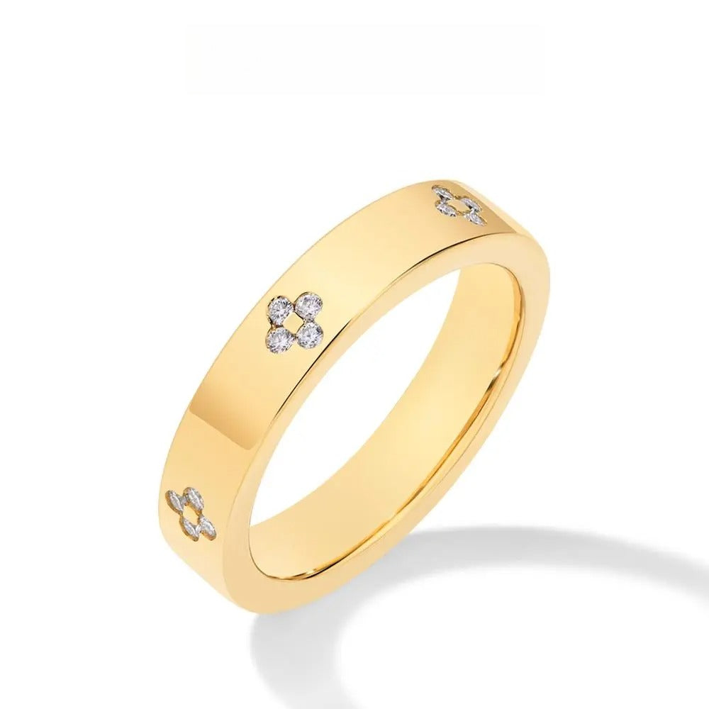 1.25mm Simple Style D VVS1 Synthetic Moissanite Ring For Women 925 Sterling SIlver Birthday Gift Engagement Wedding Blackfriday