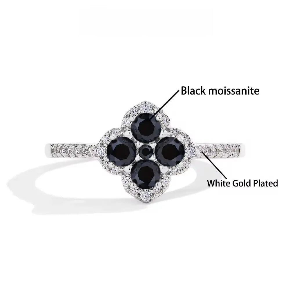 1.3ct D VVS1 Color Synthetic Moissanite Ring for Women 925 Sterling Silver Engagement Wedding Party Fine Jewelry Gift New R178 SpringStatements