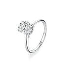 Oval Cut 1.0ct&2.0ct&3.0ct&4.5ct D VVS1 Color Lab-Created Moissanite Ring Jewelry for Women 14K Gold Plated Engagement Wedding Lady's Gift Luxury