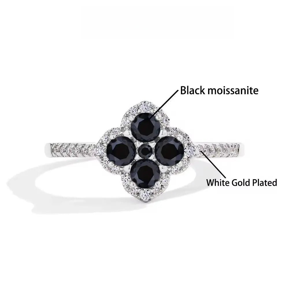 1.3ct D VVS1 Color Synthetic Moissanite Ring for Women 925 Sterling Silver Engagement Wedding Party Fine Jewelry Gift New R178 SpringStatements