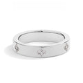 1.25mm Simple Style D VVS1 Synthetic Moissanite Ring For Women 925 Sterling SIlver Birthday Gift Engagement Wedding Blackfriday