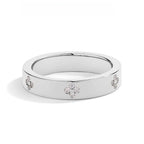 1.25mm Simple Style D VVS1 Synthetic Moissanite Ring For Women 925 Sterling SIlver Birthday Gift Engagement Wedding Blackfriday
