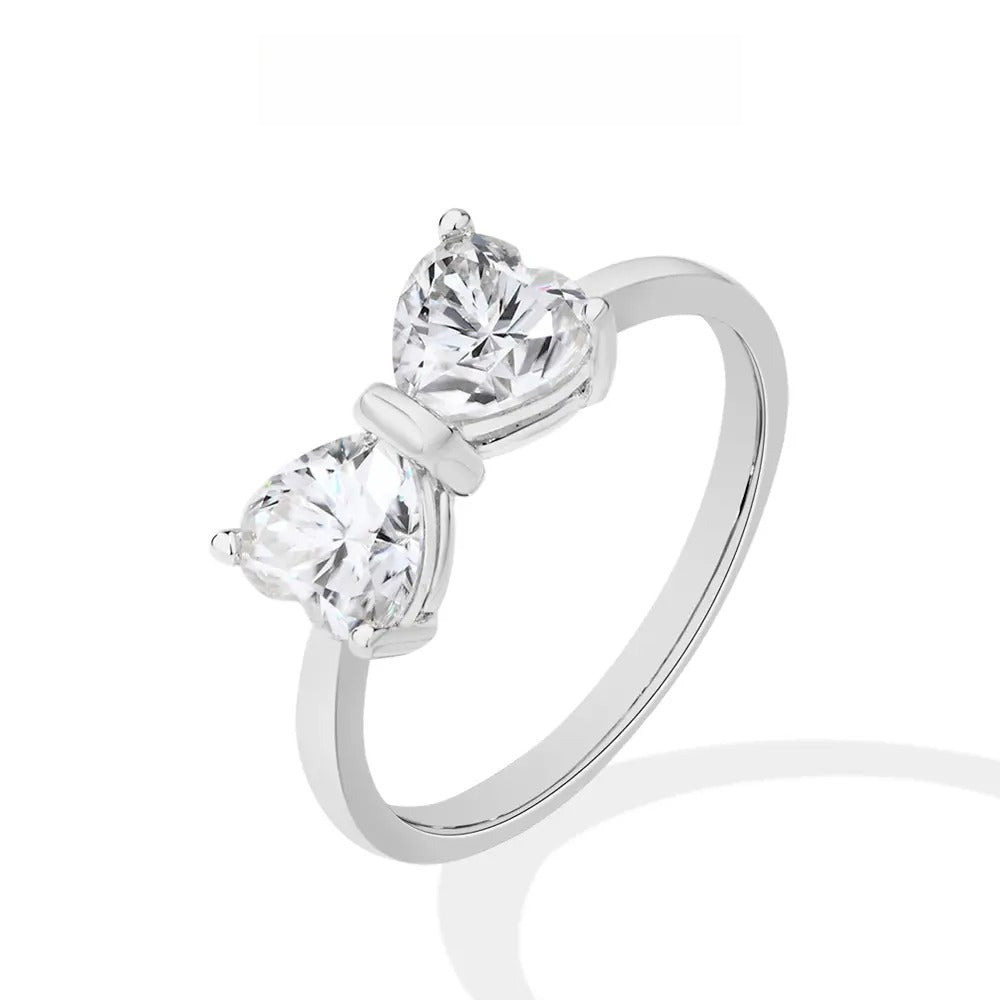ATTA GEMS Classic D VVS1 Color Heart Cut 1.6CT Synthetic Moissanite Ring for Women Adult 925 Sterling Silver Rings Engagement Wedding Jewelry Gift