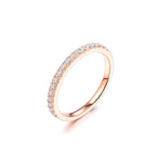 【#15 Star】Moissanite Stackable band ring enhancer ring band high quality  Gift daily matching Synthetic Moissanite